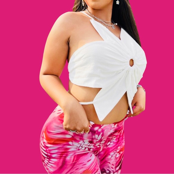 Krisy Crop - White